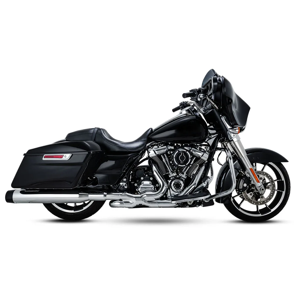 2024-2025 for Touring Compatible Stainless Steel Chrome Motorcycle Exhaust Muffler