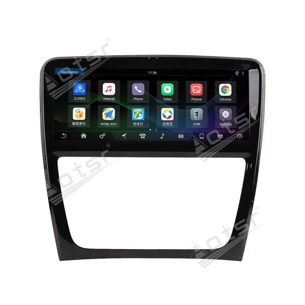 Para Jaguar XJL 2010 - 2016 pantalla de navegación GPS para coche de 10,25 "con sistema Multimedia con pantalla táctil CarPlay Android Auto HD