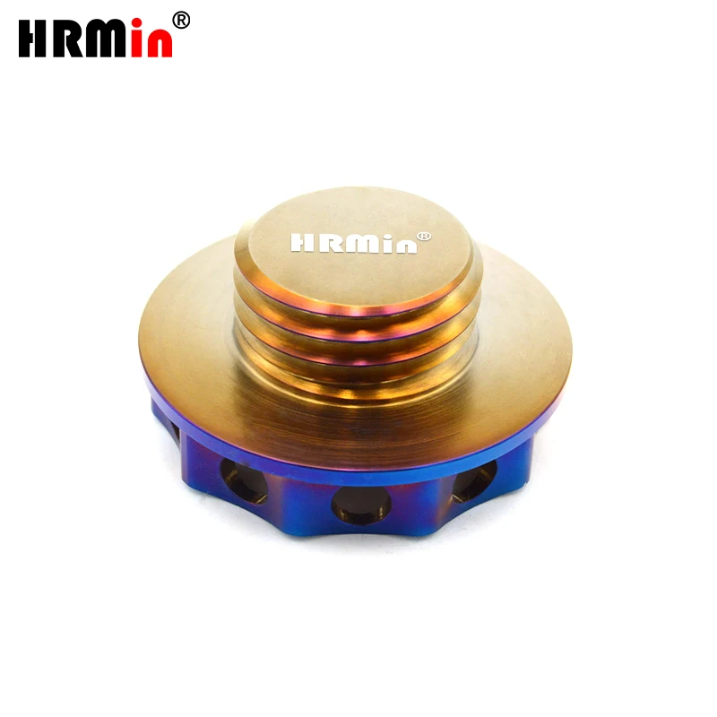 HRMin Racing Ralliart Gr5 Titanium Engine oil tank cover cap HRMin Style Car Styling for Toyota Honda Subaru Mitsubishi etc