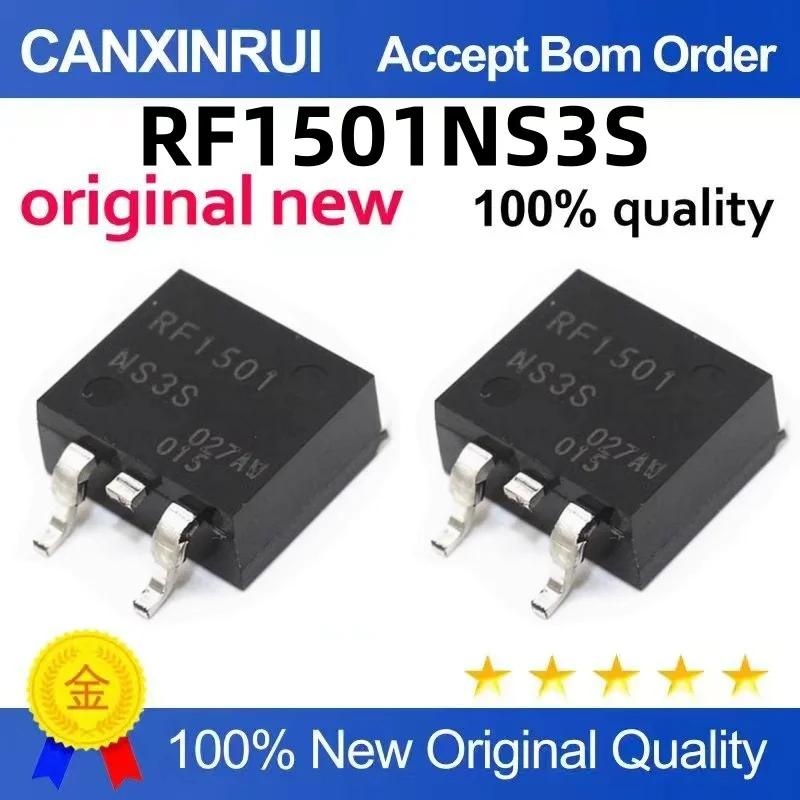 (10-300piezas)Brand new original RF1501 RF1501NS3S TO-263 liquid crystal plasma transistor can be directly photographed.