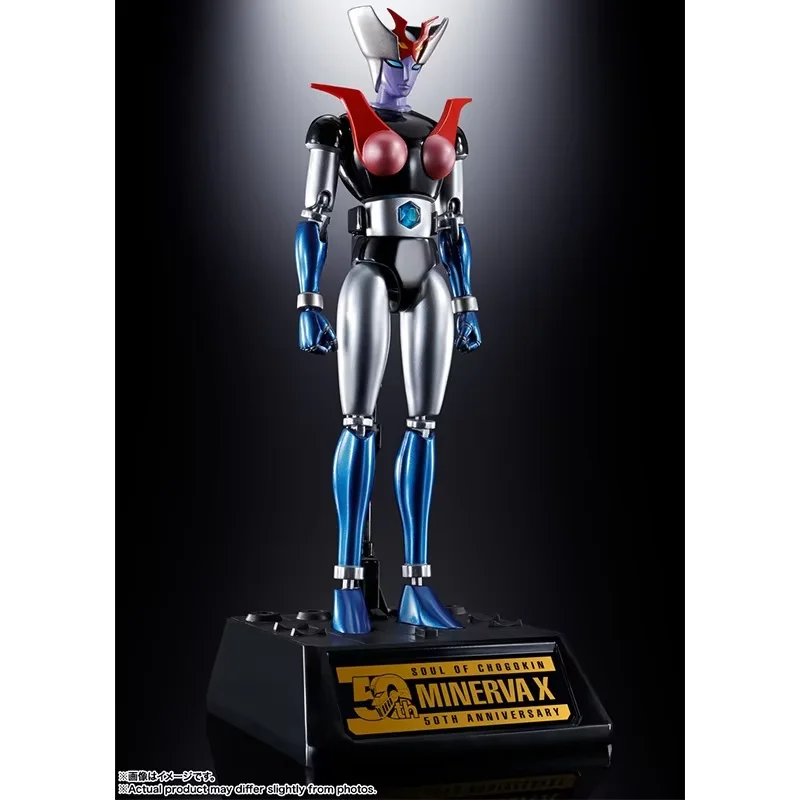 Bandai Original MAZINGER Z GX-08R Aimei Shen A VS GX-09R Anime Action Figure Assembly Toys Gift Collectible Ornaments Kids