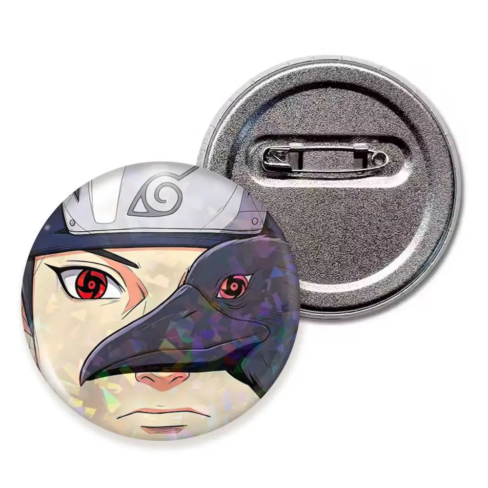 U-chiha S-hisui Anime round badges, brooches, clothing accessories, birthday gifts, anime conventions