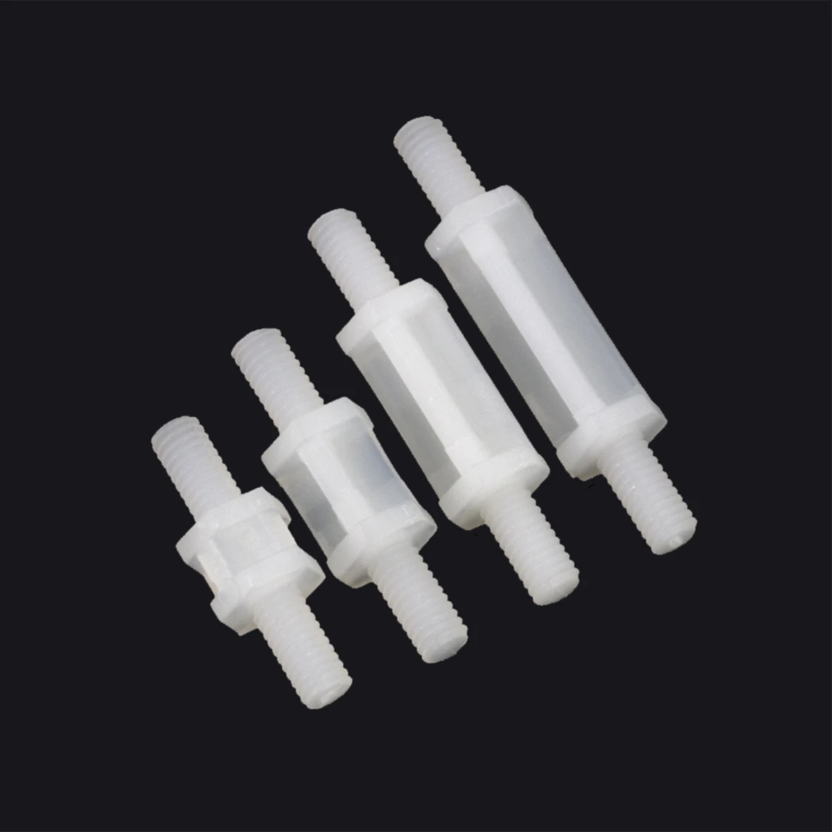 

Nylon Double Head Threaded PCB Circuit Board Plastic Spacing Support Column M3