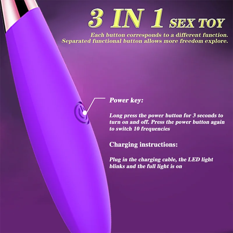 G-spot Vibrator And Finger Vibrator Clitoris Stimulator For Women_voghion.com