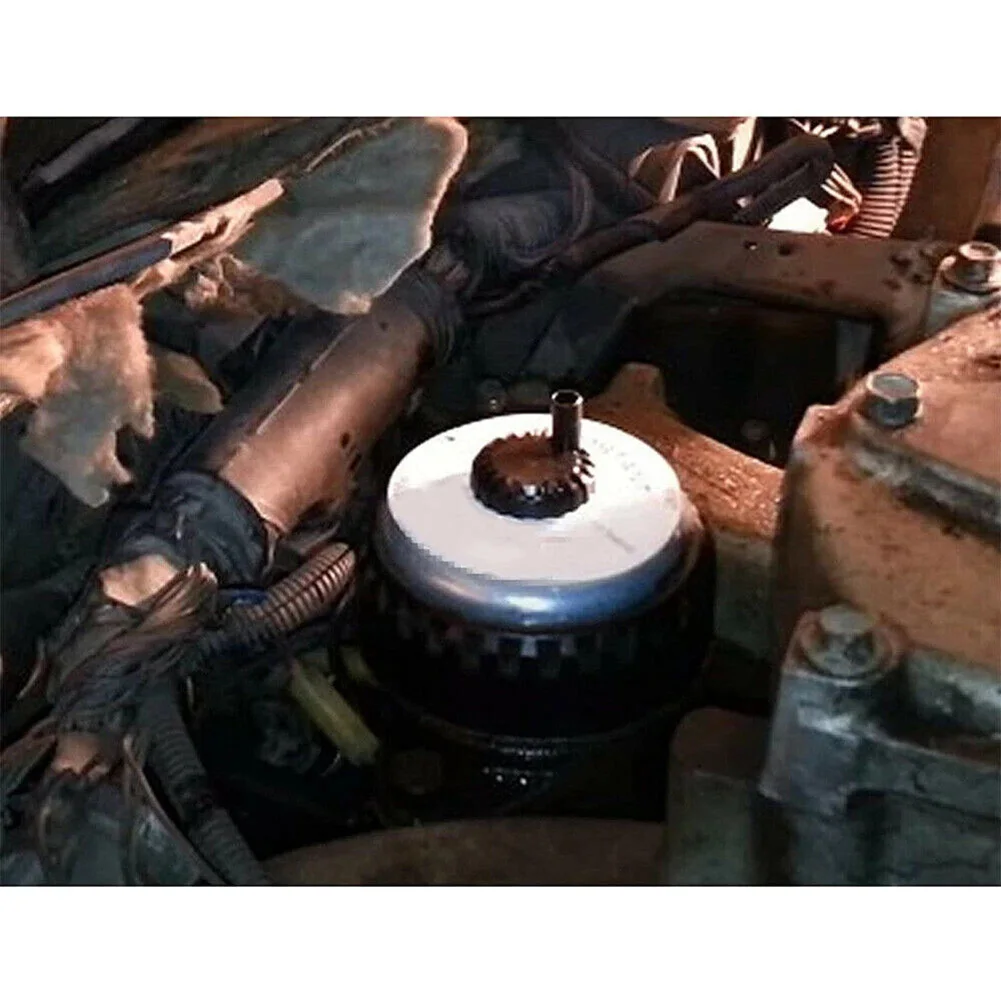 Black Fuel Filter Assembly High-Efficiency Filter 99 Particle Interception Gasket Included Multi-Layer Composite Filter