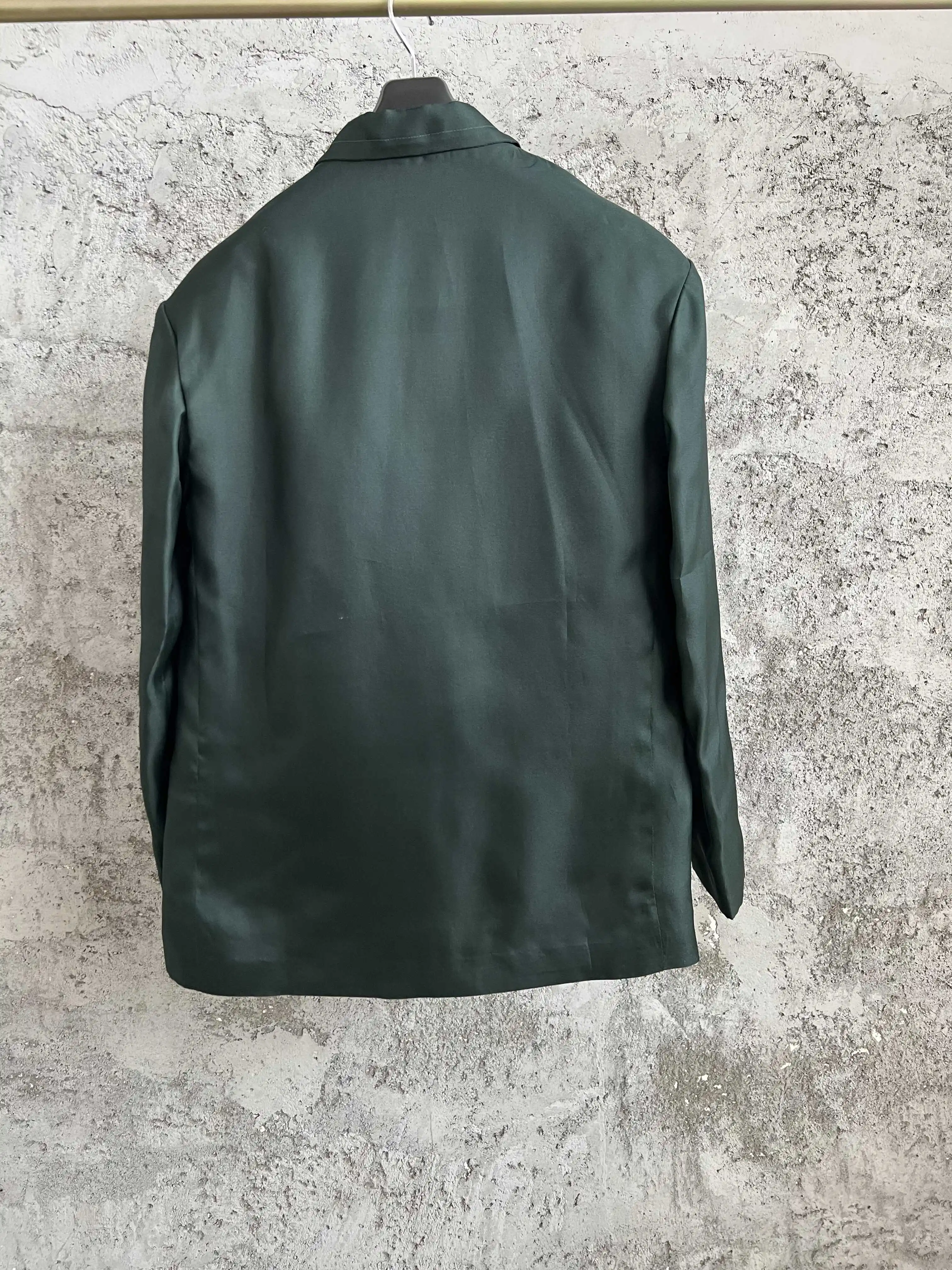 TOP-YAMAMOTO Original Silk Oil Painting Printed Suit Japan Hand-painted Limited Edition