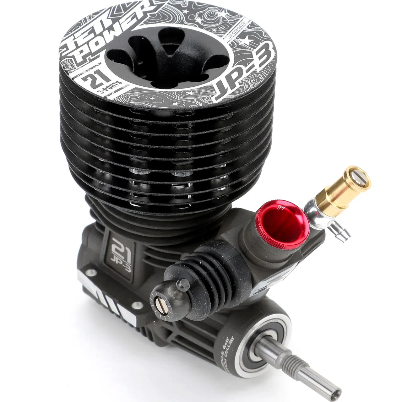 

JETKO JP3 21 Methanol Engine with Exhaust Pipe for RC Buggy Truggy Off-Road Car High Performance Racing Hobby Replacement Parts