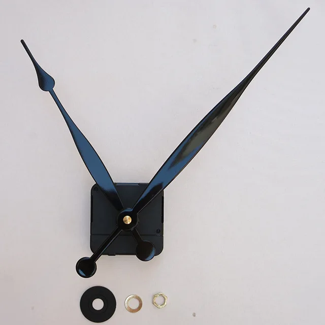 

DIY Silent Large Wall Quartz Clock Movement High Torque Mechanism with Metal Hands 28mm Long Shaft DIY Replacement Accessories