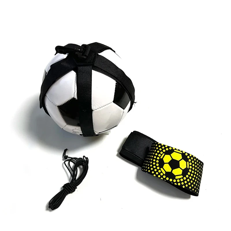 Soccer Ball Juggle Bag Children Auxiliary Circling Belt Football Training Accessories Kick Solo Soccer Trainer Football Kick Aid