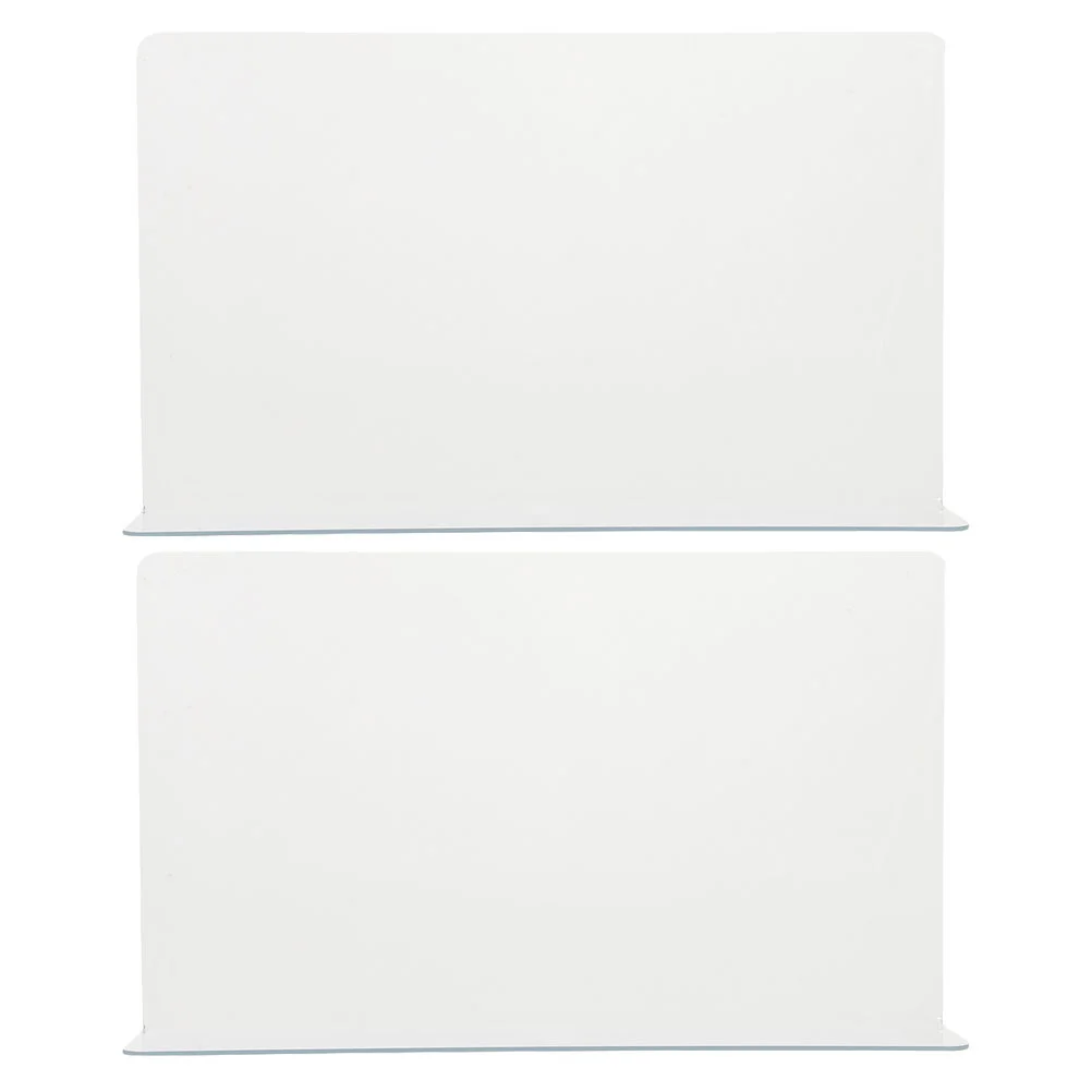 

2pcs Clear Bathtub Splash Guard Corner Spatter Preventer For Shower Tub Bathroom Sink Waterproof Oil Resistant Easy Clean Water