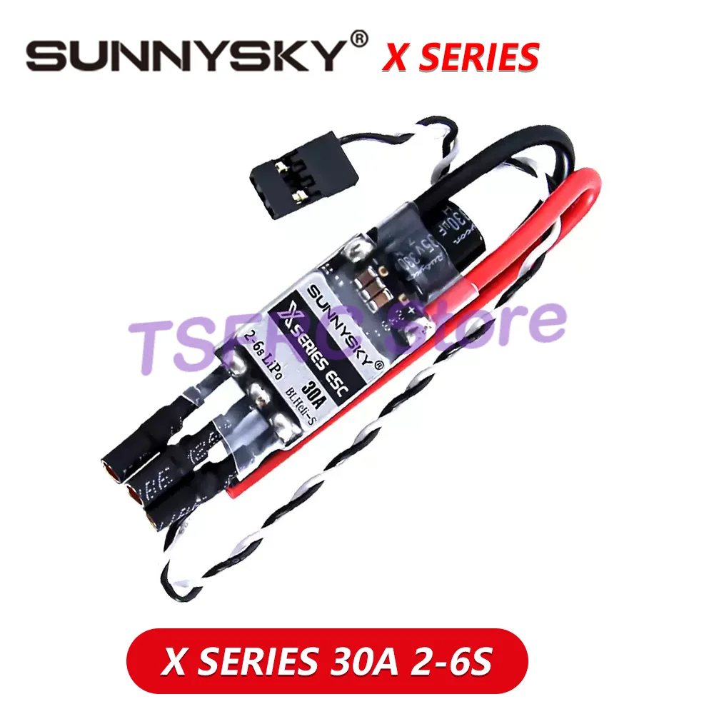 

Sunnysky X Series 30A 2-6S Model Aircraft Electronic Speed Controller ESC Suitable For Multi Rotor UAV