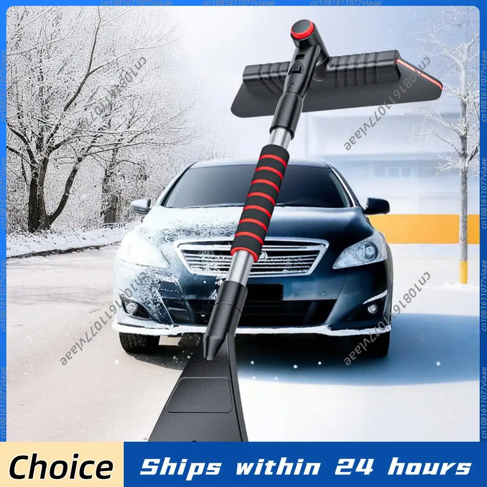 

Многофункциональная щетка для уборки снега 2-в-1 с отсоединяемой ручкой, эргономичная, выдвижная, для очистки лобового стекла автомобиля