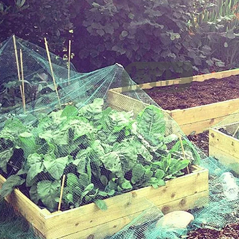 5/10M Garden Netting Green Woven Mesh Protect Plants Fruits Flowers Trees Stretch Fencing Durable Net Stops Birds Deer Animals