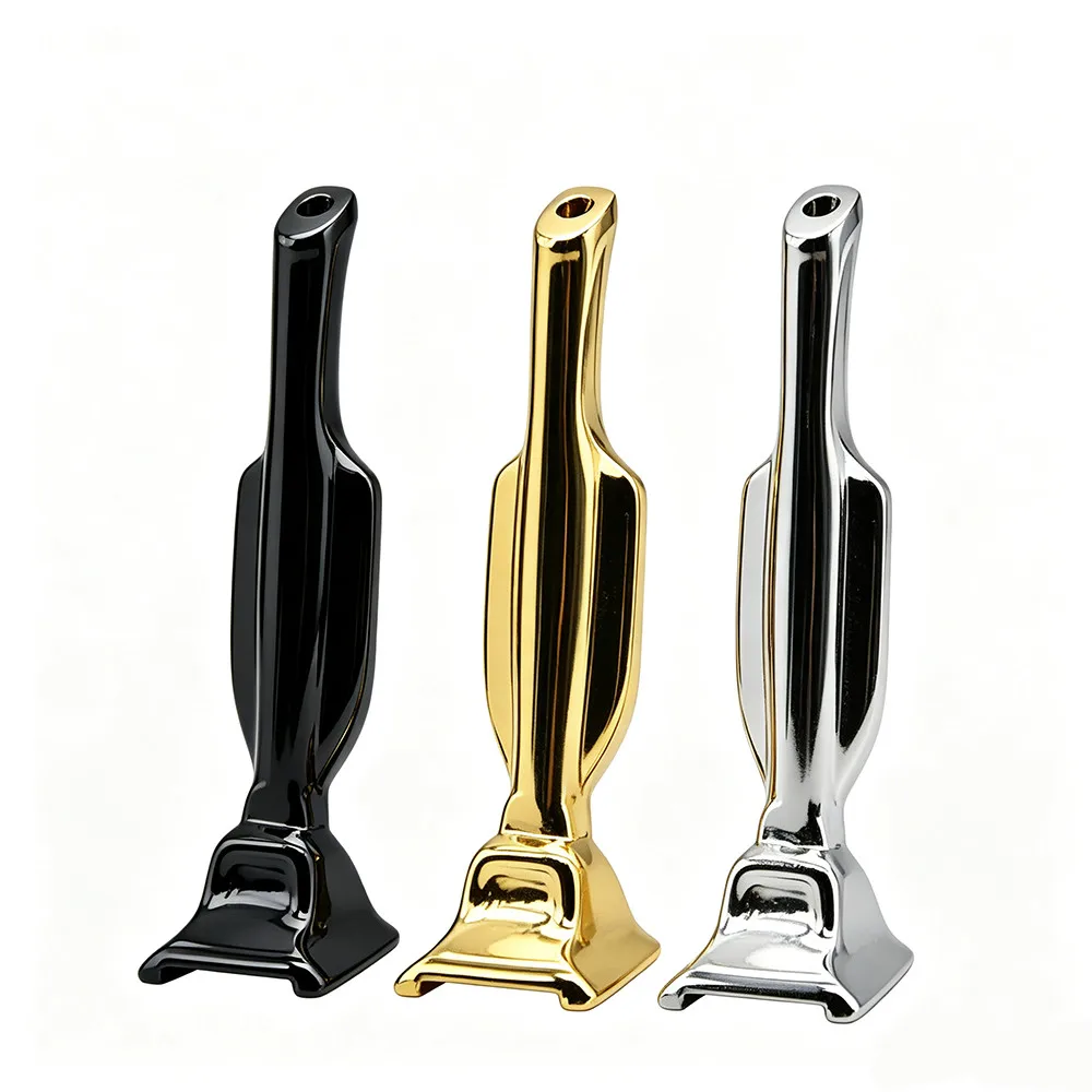 Golden Trophy Star Shaped Hollow Metal Tube Portable Decor Smoking Accessory Unique Kitchen Gadget Gift for Men