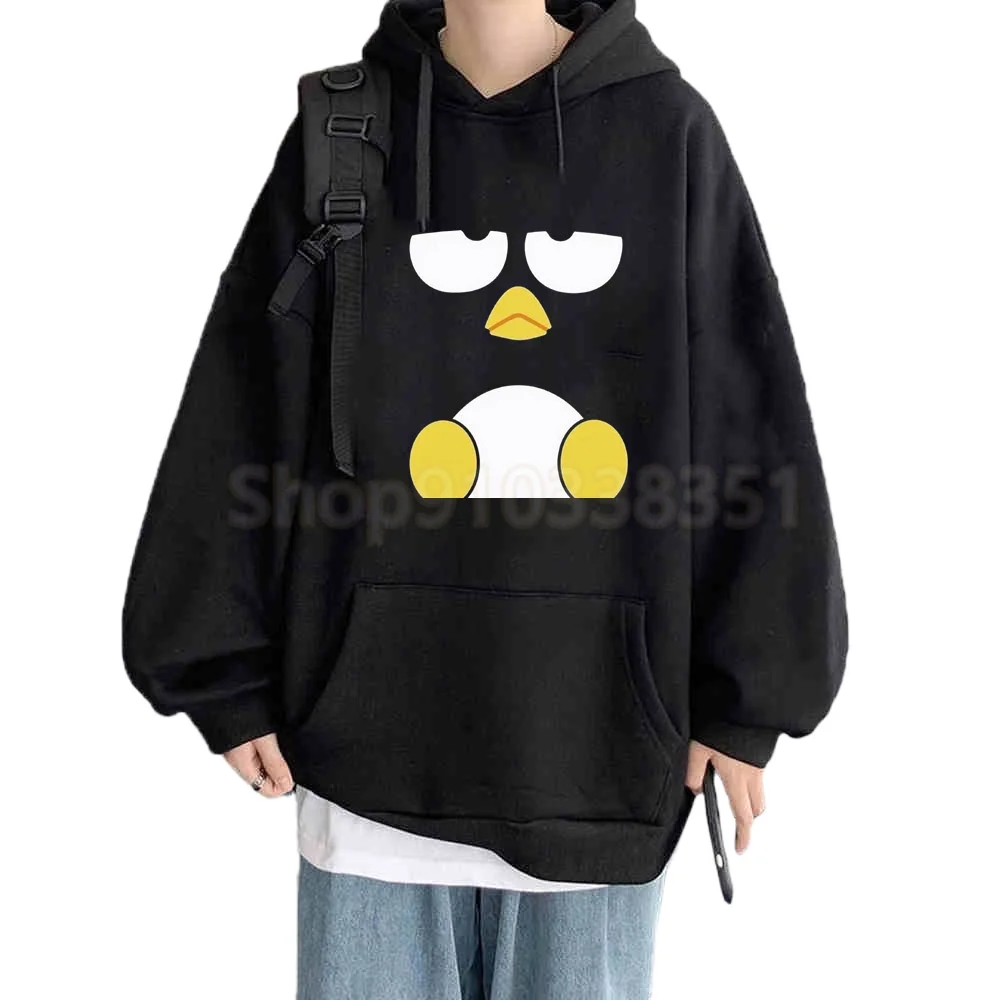 Cartoon Anime Bad Badtz Maru Women Pullover Tops Winter Hoodie New Fashion Sports Couple Long Sleeve Sweatshirt Clothes