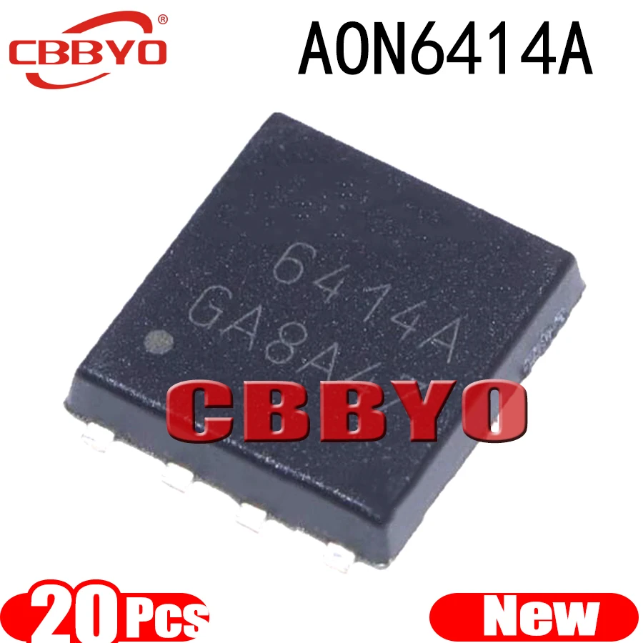 (20piece)100% New AON6414A AO6414A 6414A QFN-8