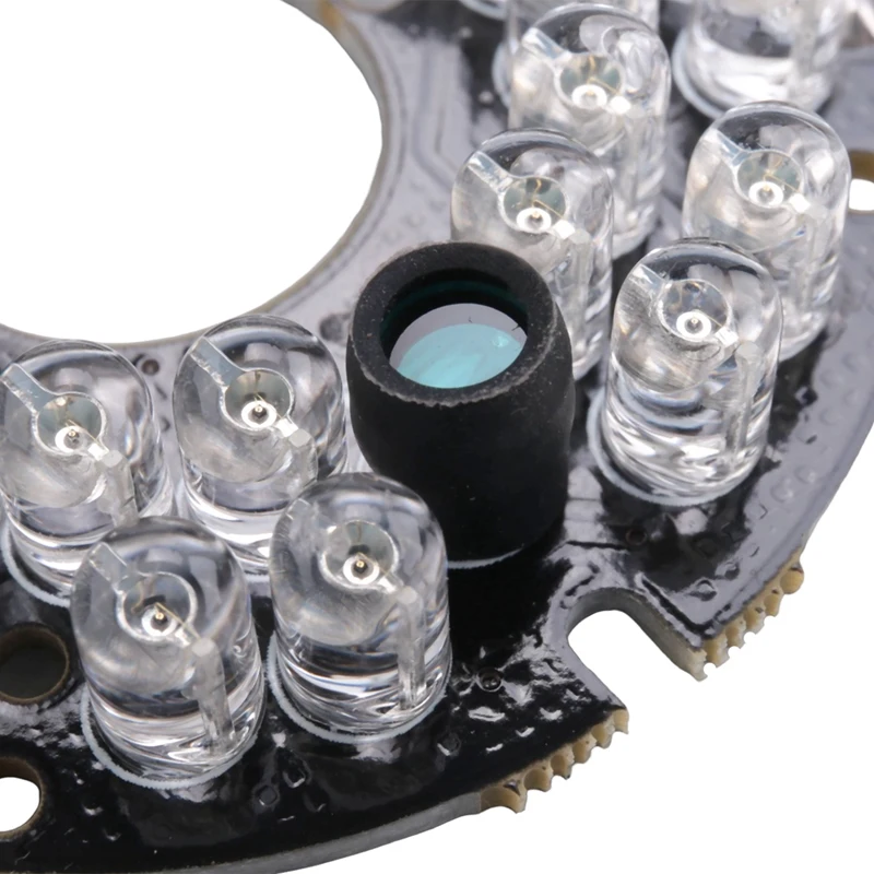 لوحة إضاءة بالأشعة تحت الحمراء لوحة الدوائر التلفزيونية المغلقة ، الأشعة تحت الحمراء 36 LED ، كاميرا الأمن ، CCD ، 5X