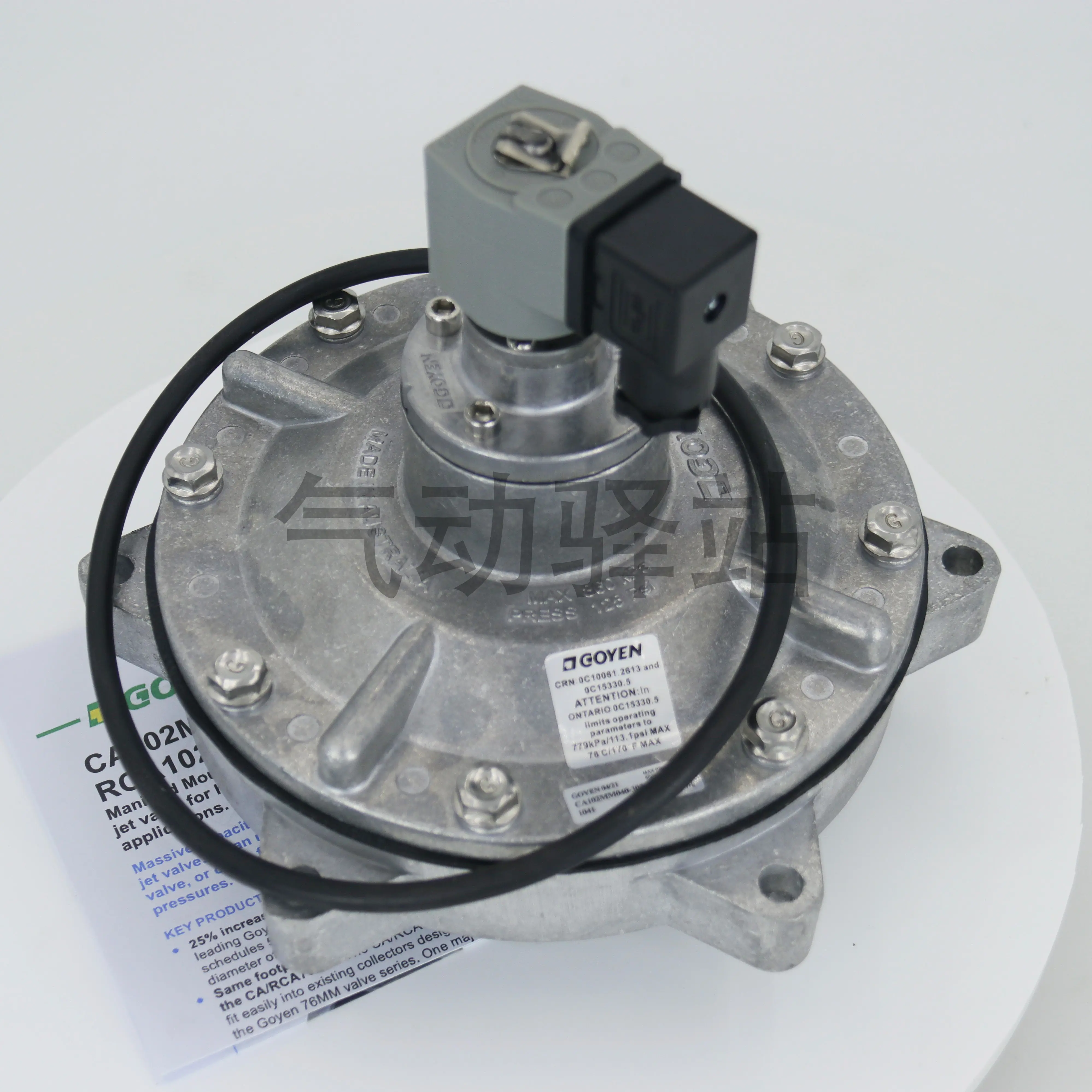 GOYEN high prototype CA102MM040-300 CA102MM010-305 4 inch, submerged pulse valve