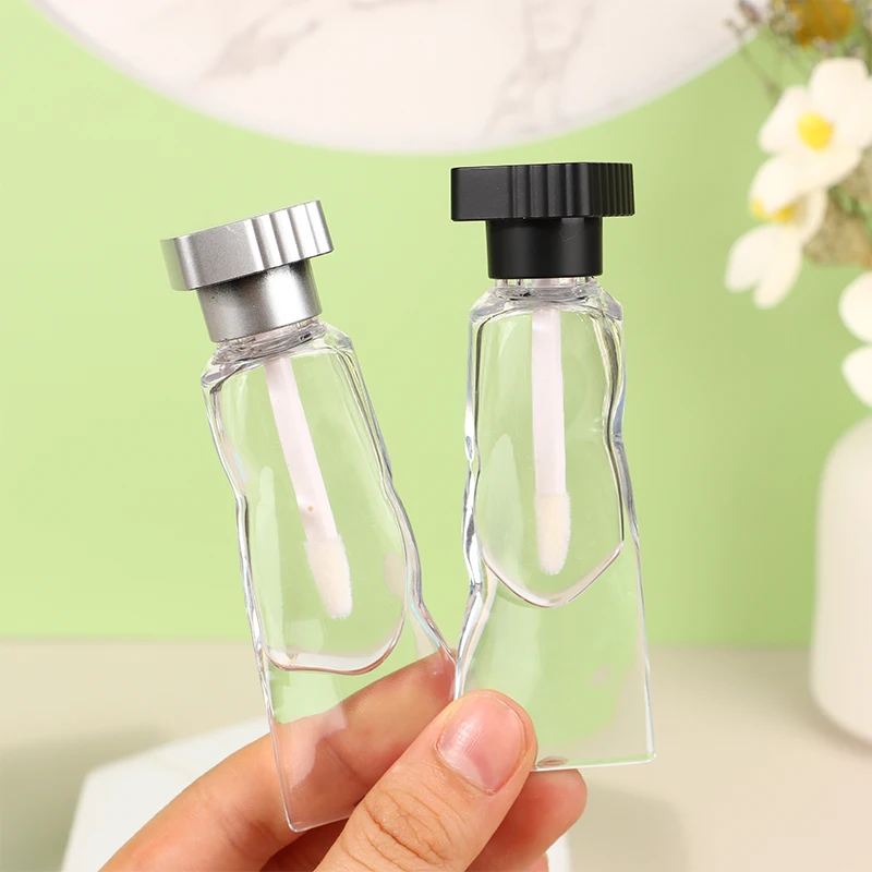 Transparent Exquisite 4ml Korean style Toothpaste Tube Shape Lip Gloss Cosmetic Dispenser Empty Tube Lip Glaze Refillable Bottle