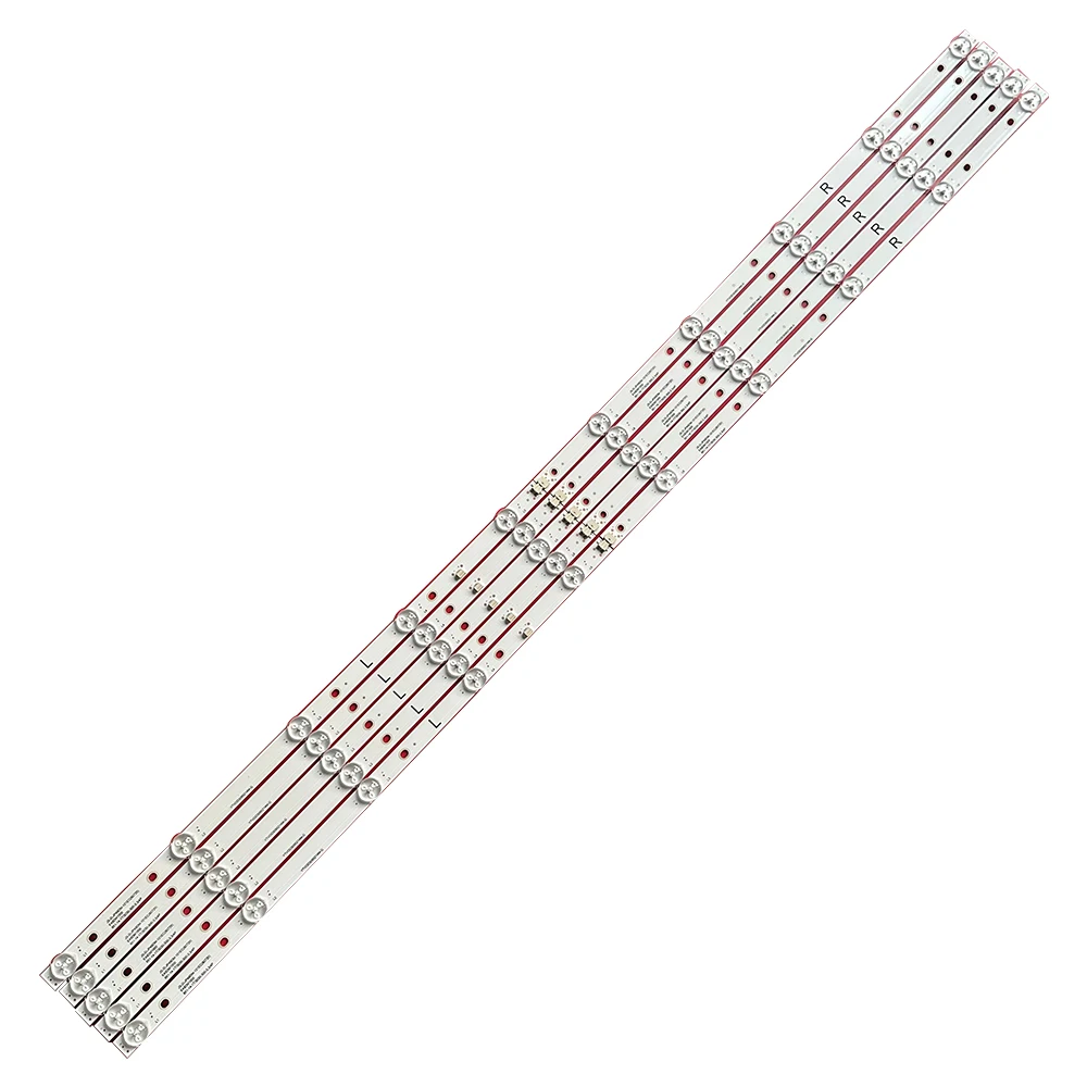 5-10 Buah STRIP LED Kualitas Tinggi E493538 JS-D-JP49DM-101EC 80720 E49DM1000 951-14-1T 10LED 6V 951MM