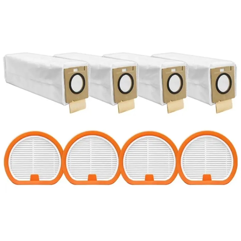 

【GRATEFUL】Мешки для сбора пыли для роботов Uwant V400/VC2406/VC2403, 8 шт., сменные HEPA-фильтры, аксессуары для пылесосов