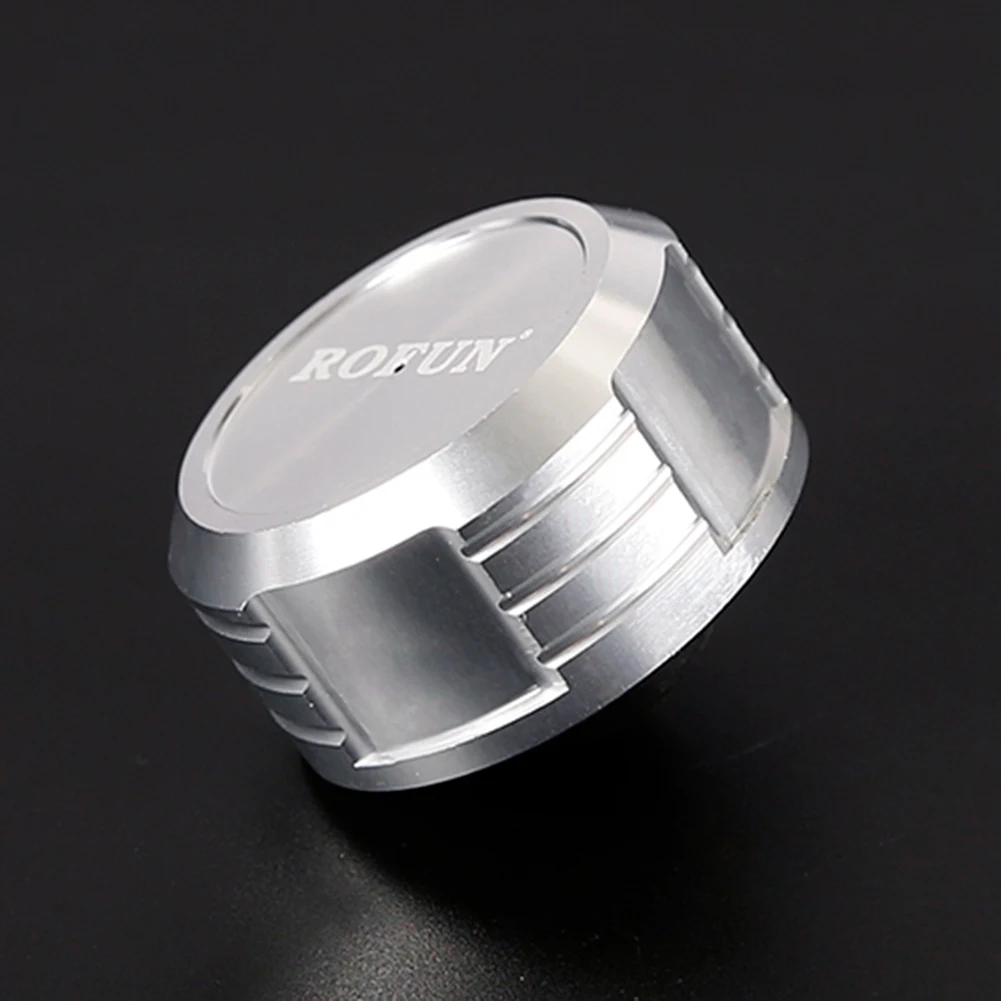 ROFUN Cnc Metaloil Pot Cover Assembly for 1/5 HPI ROVAN KM BAJA 5B 5T 5B 5SC TRUCK RC CAR Toys Parts,Silver