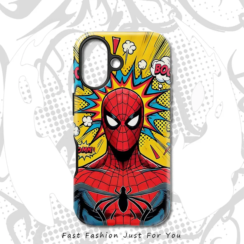 Cool SpiderMans Phone Case For Samsung Galaxy A56 A36 A26 S26 S25 S24 S23 S20FE Ultra Plus 4G 5G Luxury Double-layer Back Cover view 6