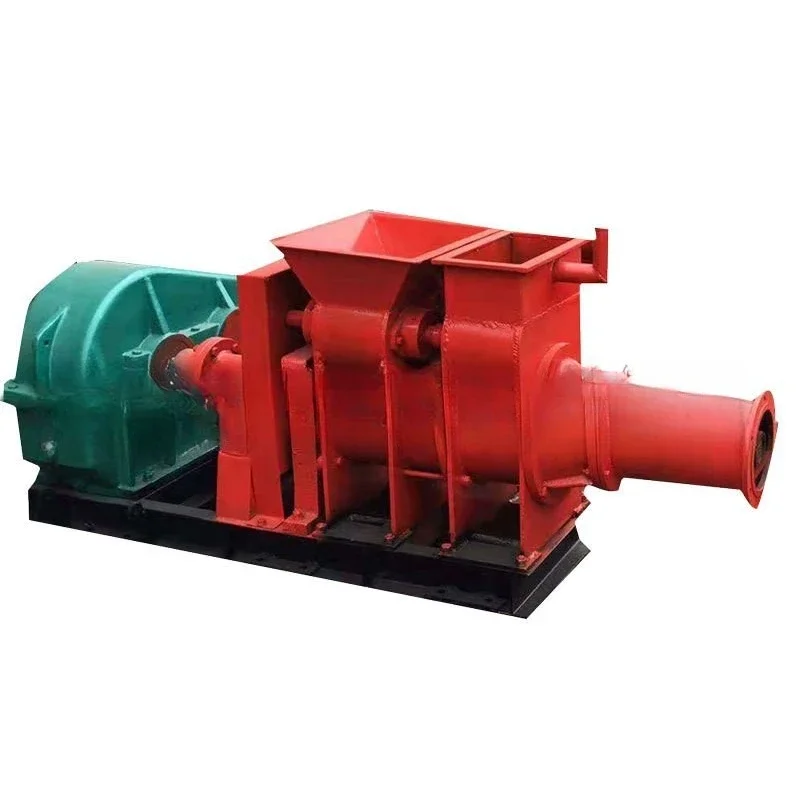 Small clay extrusion brick and tile machine vintage mud tile antique brick extrusion equipment automatic