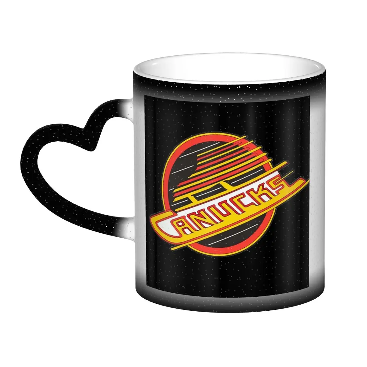 

Ванкувер Хоккей - Ретро Кэнакс Кружка для скейта Забавные керамические кофейные чашки Чайные кружки Чашка для молока Посуда для напитков Подарки для друзей