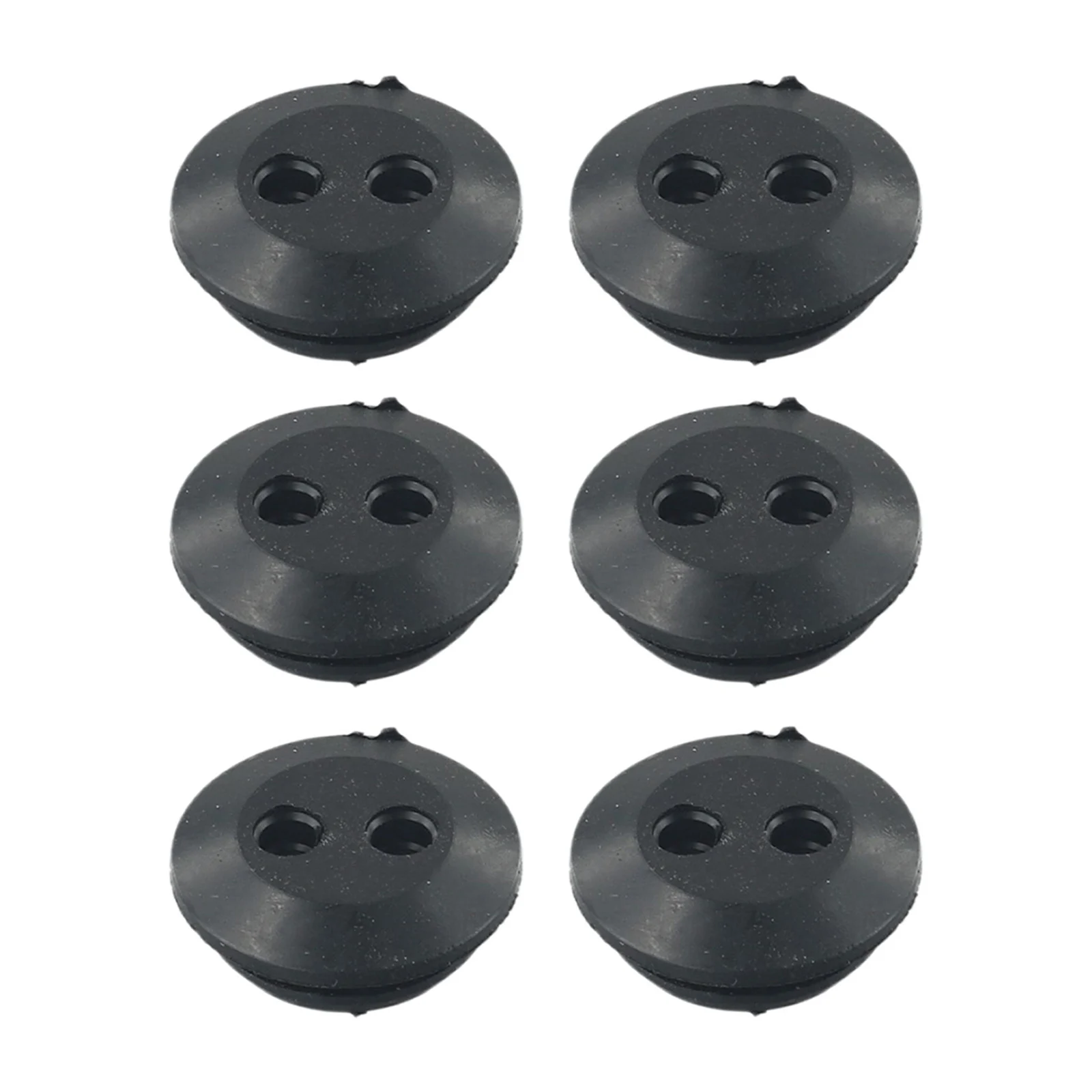 New Practical Rubber Grommet 2 Holes Hedge Trimmer Replacement Seal Grommet Brush Cutters String Trimmer Parts