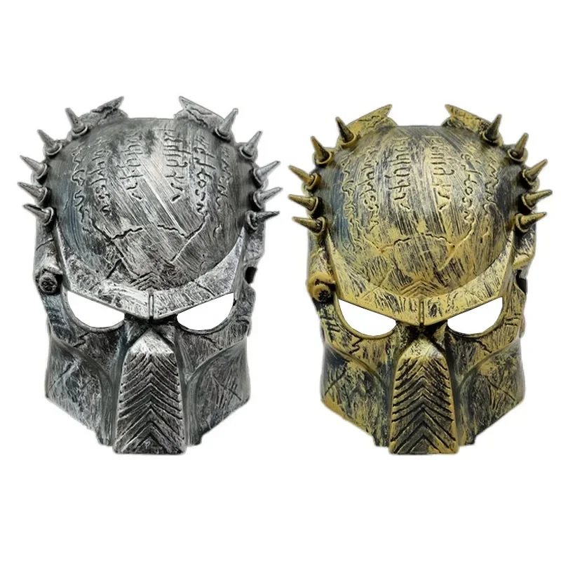 Halloween Alien Hunter Mask Horror Mask Lone Wolf Mask Rivet Snap Iron Mask Predator Cosplay Masque Predator Masks