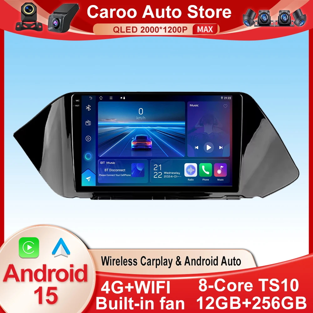 Автомобиль для Hyundai Sonata DN8 2019-2020 Android-навигация Радио Видео Мультимедийный плеер GPS Аудио Авторадио HDR Экран Приборная панель