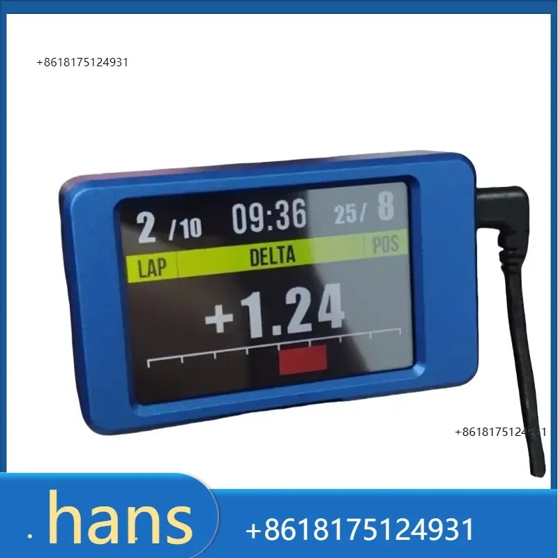 2026 Factory Direct Sales Racing Speed Display Timer Simulation Game Racing Timer Aluminum Profile For PC USB 3.5-inch