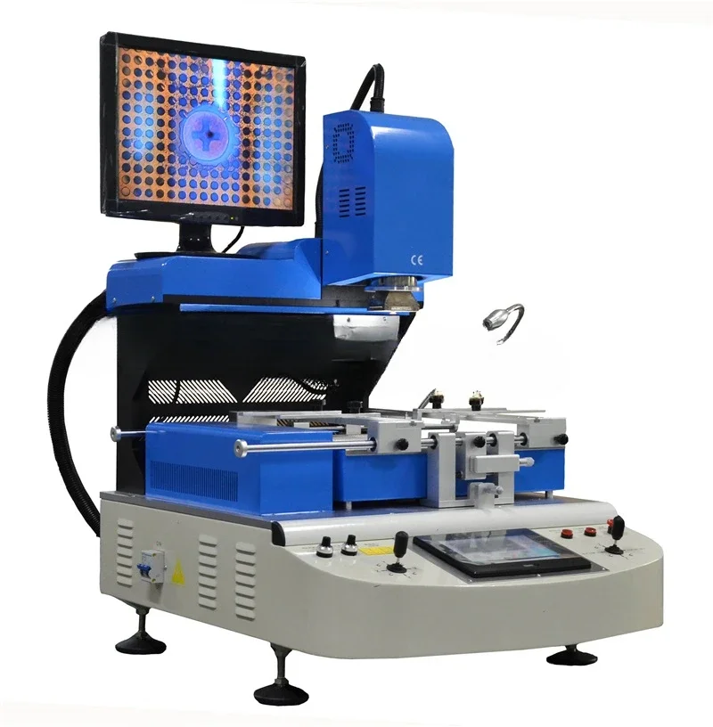 For LY-G850 Semi-automatic 3 Zones Max 50x45cm Big Area Hot Air Align BGA Rework Station 220V 6800W