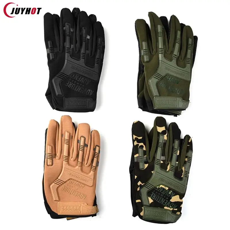 1Pair Summer Tactical Gloves Military Men Women Knuckles Protective Gear Hand Driving Climbing Cycling Bicycle Riding