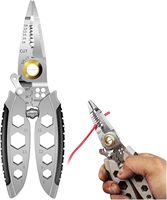 Newly Upgraded Superior Ultimate High-Quality Multifunctional Cable Cutter Pliers for Precision Cutting - Professional Electrica