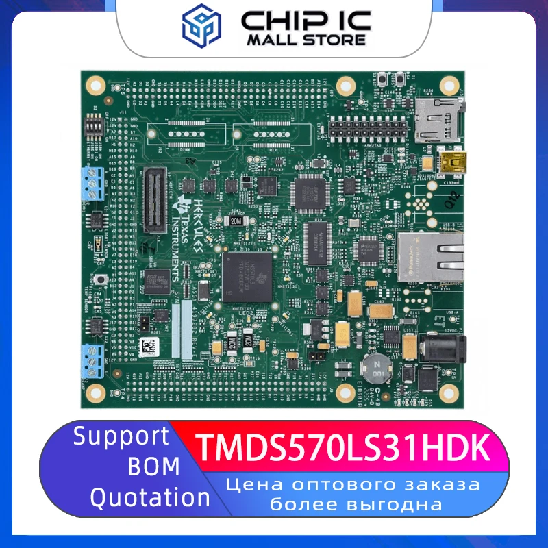 

TMDS570LS31HDK TMS570LS3137 TI Development Board Hercules TMS570 Microcontroller Brand New Stock