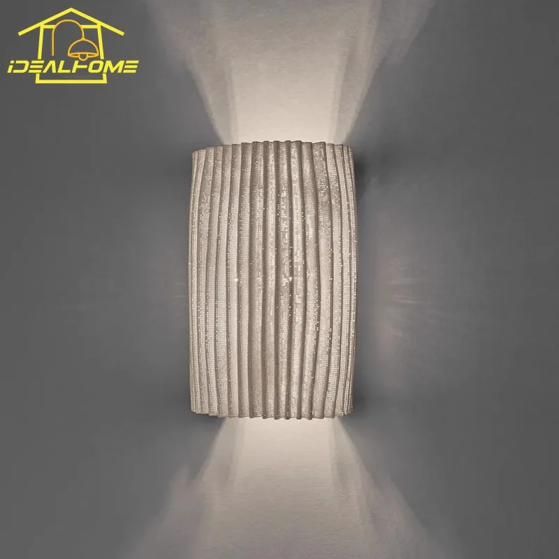 

Spanish Design Atmosphere Stainless Steel Wall Lamp LED Modern Interior Lighting Living Room Background Entrance Bedroom Bedside