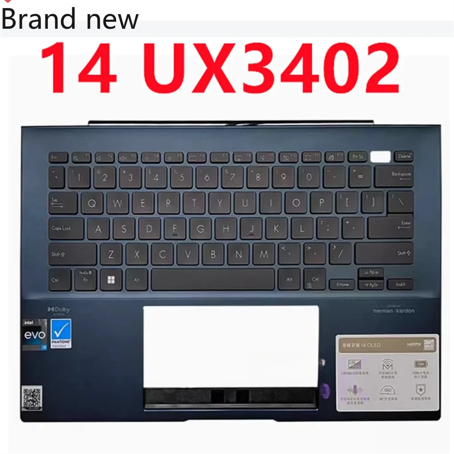FOR ASUS Zenbook 14 OLED Spirit Shine 14 UX3402 Notebook Keyboard C Case 1PCS