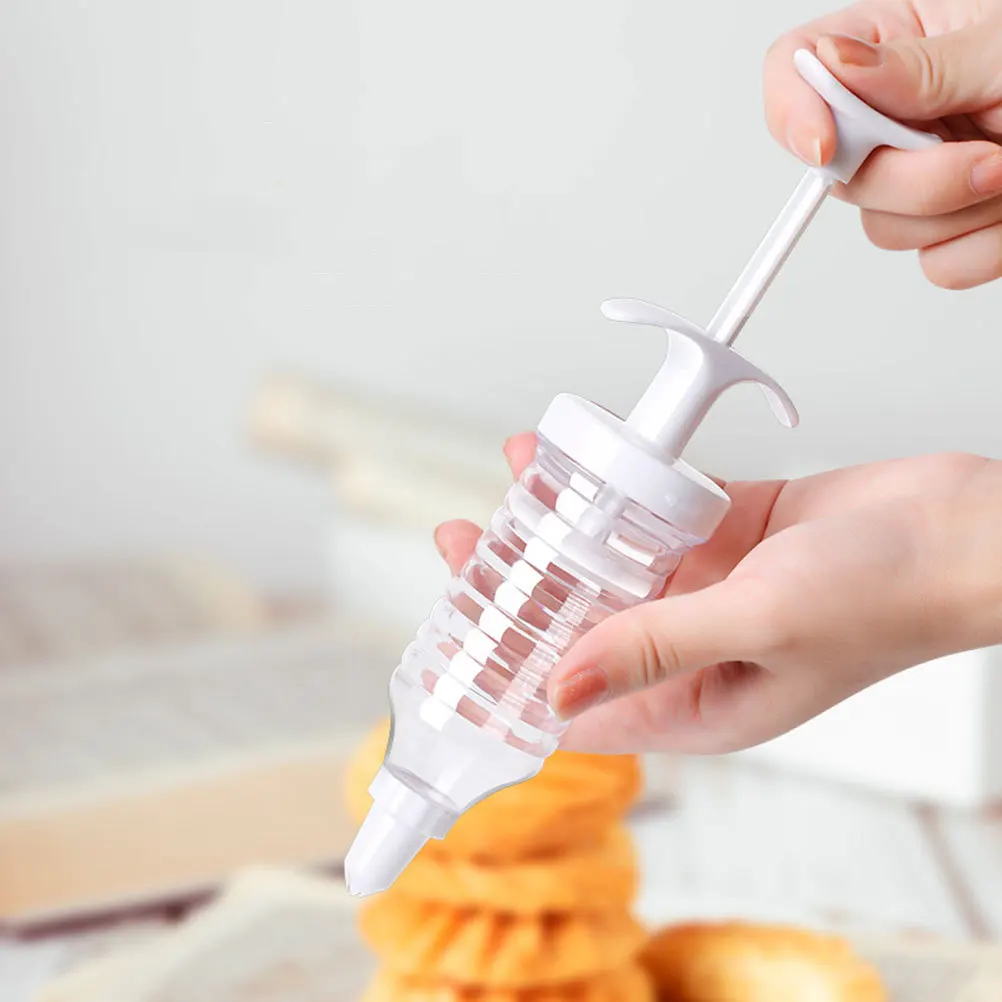 

1Set Cake Decorating Tool Manual Cream Injector Fine Nozzles Smooth Icing Dispensing for Cake Cookie Baking Cookie Press Tool