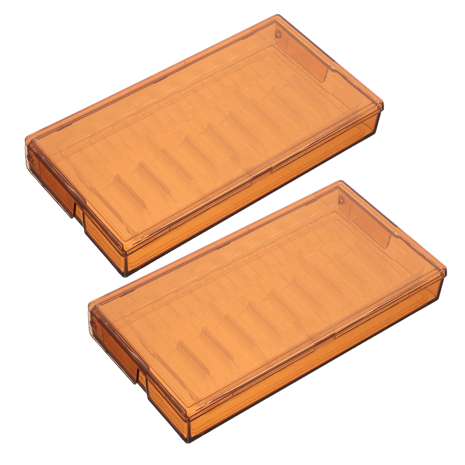 

2pcs Vial Holder Case 2Ml Ampoule Storage Organizer Lightproof Insulin Peptide Box - Portable Medical Injection Case For