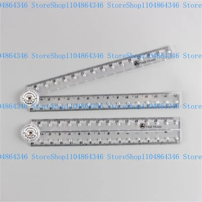 5ASD Drawing Ruler chiaramente centimetri, misurando lunghezza 0-30 (0-12 pollici)