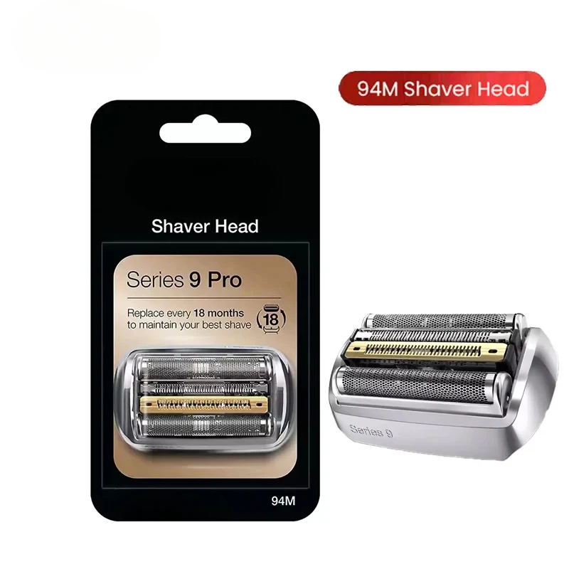 for 94M Shaver Head Replacement Blade Foil Cassette  Braun Electric Razors Series 9 Pro 9557CC 9290CC 9295S 9297CC