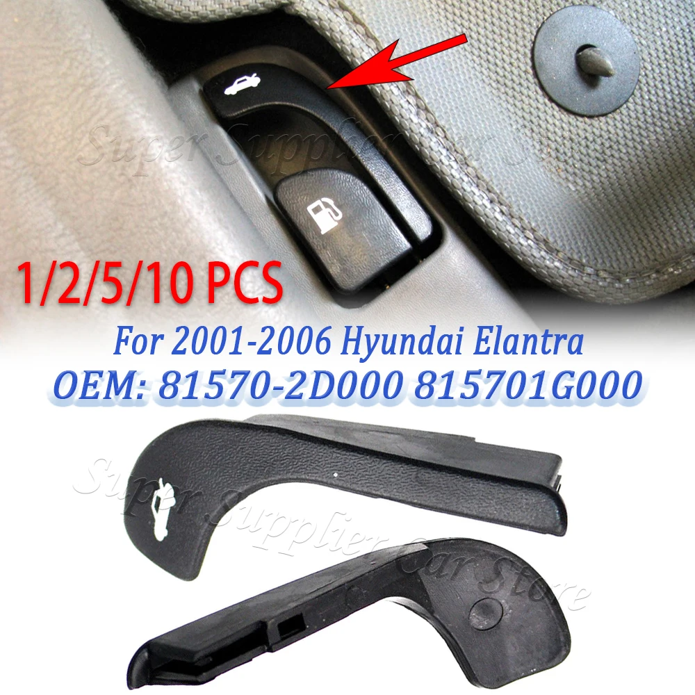 Tailgate Trunk Lid Door Handle Suitcase Pull Handle Trunk Handle Buckle For Hyundai For Elantra 2001-2006 81570-2D000 815701G000
