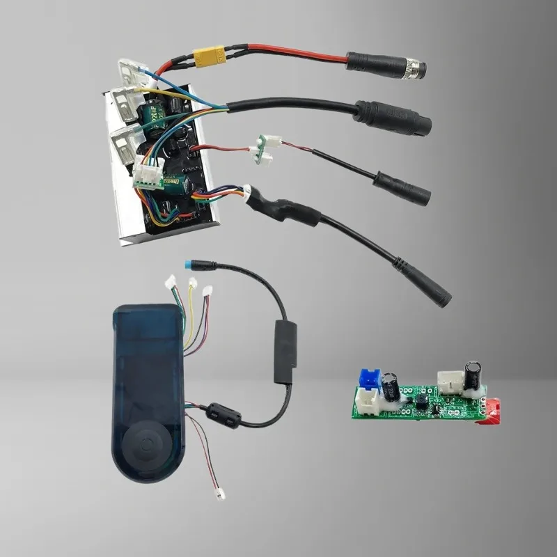 Electric Scooter Controller & Dashboard Set, for 10 Inch Pure Advance/Air3/Air4, Self-learning Motor Dual Speed Mode