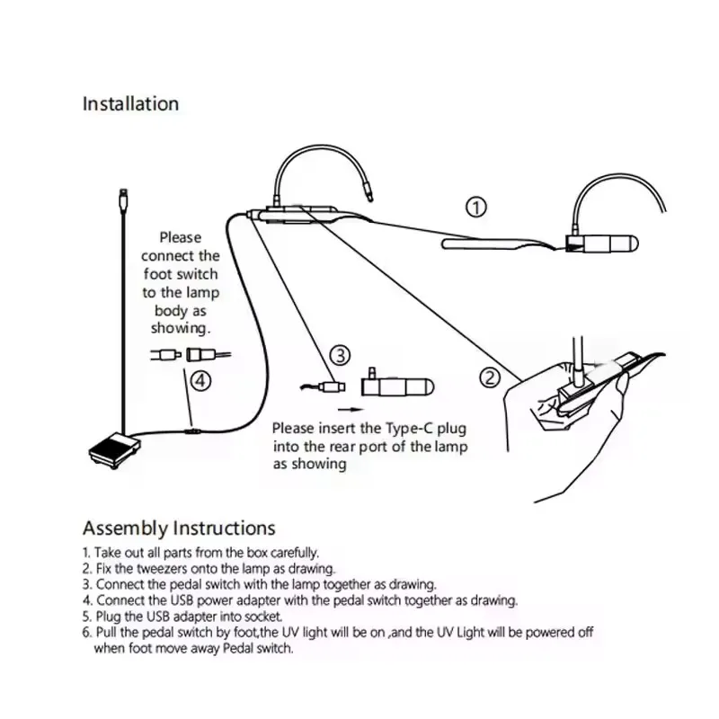 모든 핀셋 속눈썹 접착 램프에 적합한 속눈썹 접착 뷰티 매니큐어 UV 글루 빠른 경화 램프 1/2 병 글루 ﻿