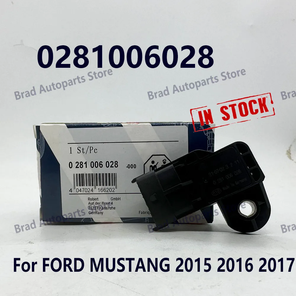 

0281006028 Intake Manifold Pressure MAP Sensors 281006028 0281002999 55206797 For Fiatt Alfaa Chevrolett AVEO