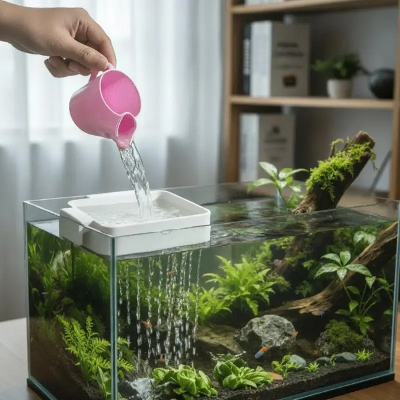 Anti‑siphon Buffer Stand Water Flow Diffuser Prevent Splash Soften Flow for Aquarium Fish Tank Water Changing Use Supply