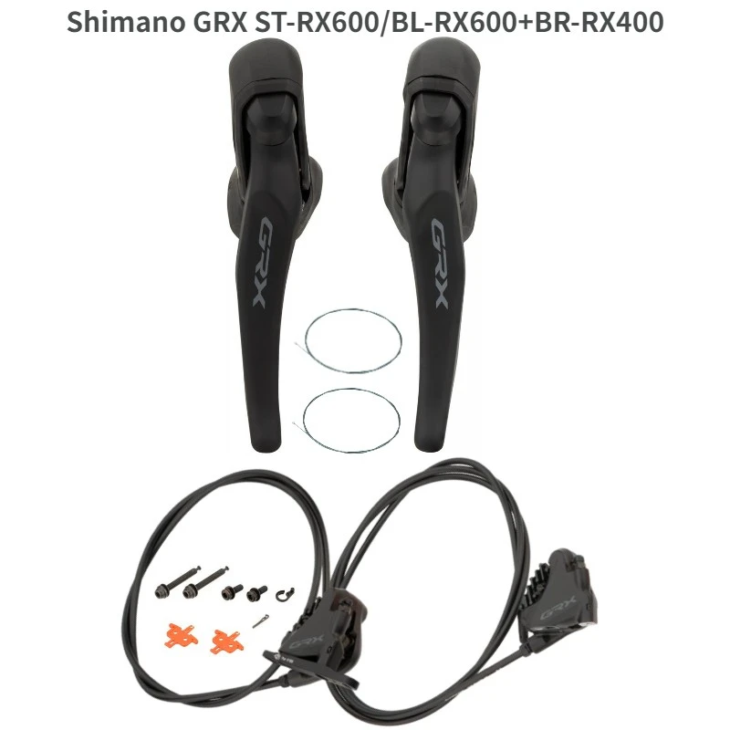 SHIMANO GRX BR-RX400 + ST-RX600 disc brake set 2x11 Speed