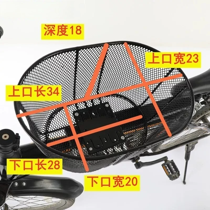 Foldable Bicycle Dog Basket,Pet Bike Carrier for Mountain & Road Bikes,Portable Travel Puppy Basket for Cycling view 5